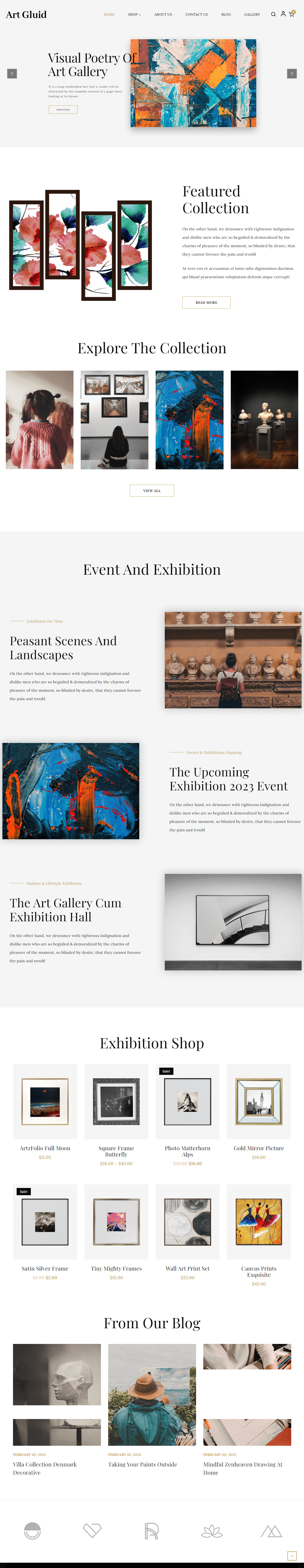 Event Spaces, Art Galleries-website-template-2
