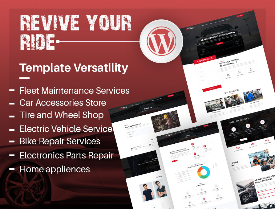 ASAR Automobile & Car Accessories Shop WordPress Theme
