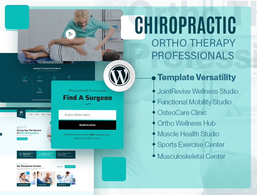 HCC Chiropractor & Physio Therapy Clinic WordPress Theme