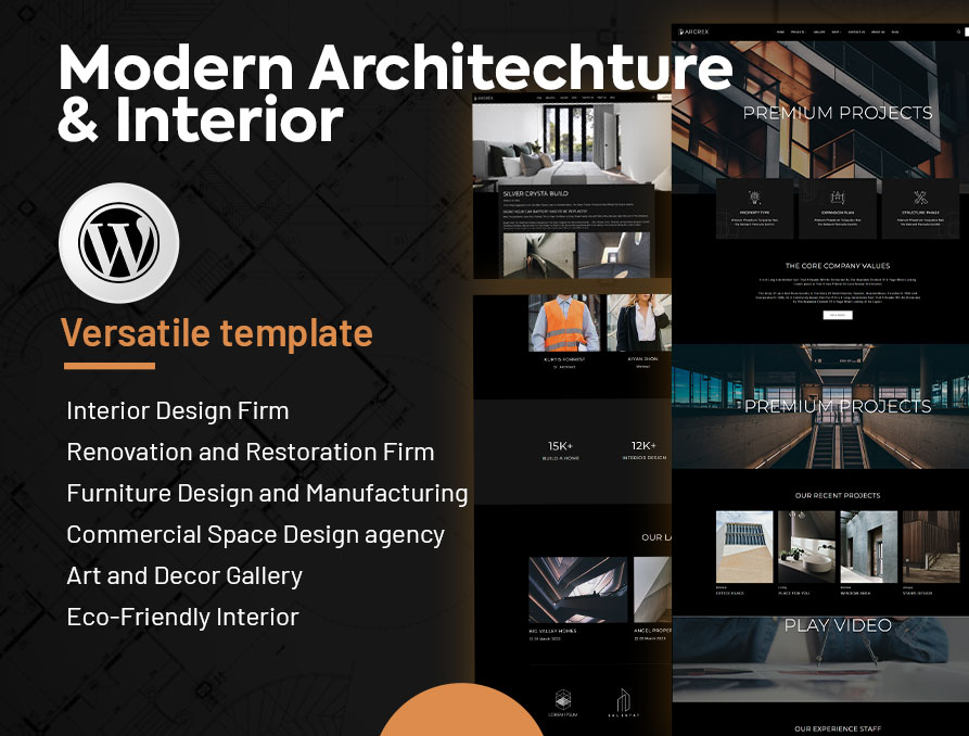 HSID Architecture & Interior Design WordPress Theme