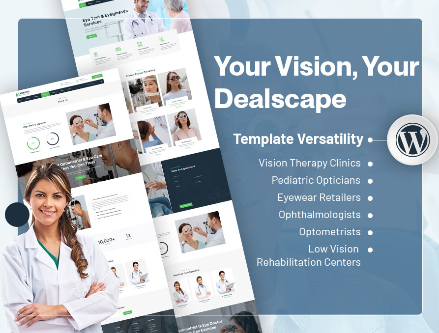 BSO Optometrist & Eye Care WordPress Theme