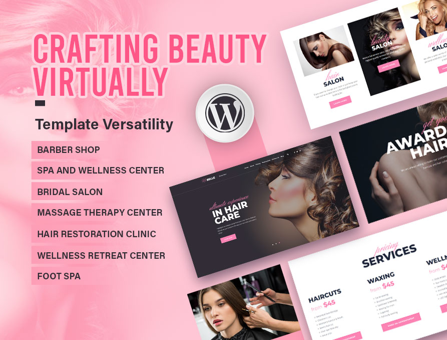 BSS Beauty Salon WordPress Theme
