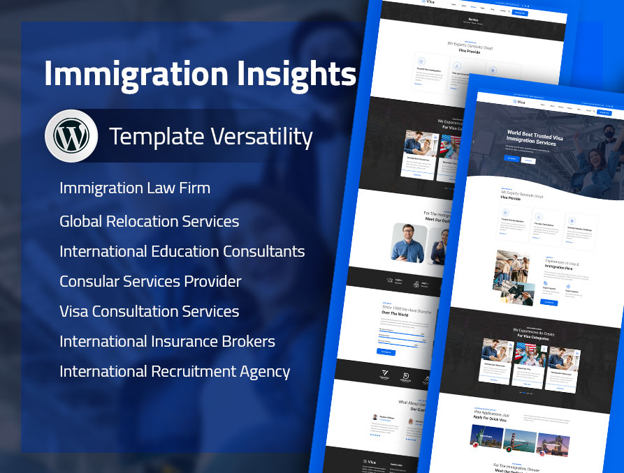 CIC Immigration & Visa WordPress Theme