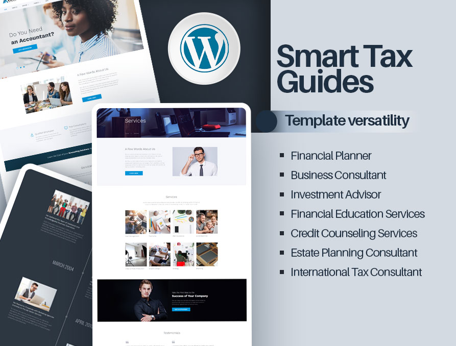 FSTAP WordPress Accounting and Finance Consulting Theme