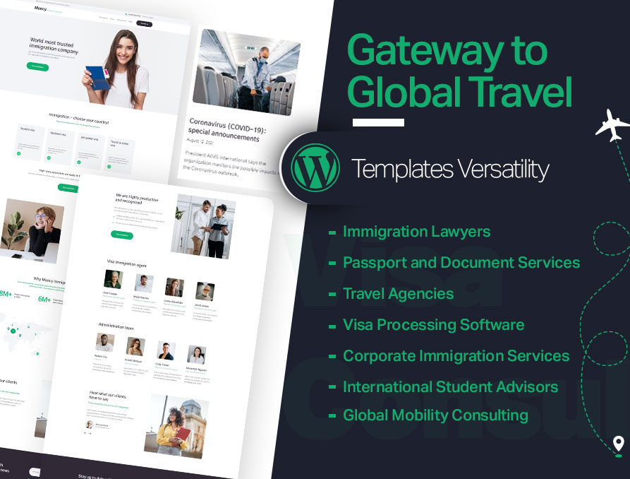 CVC Immigration & Visa Consulting WordPress Theme